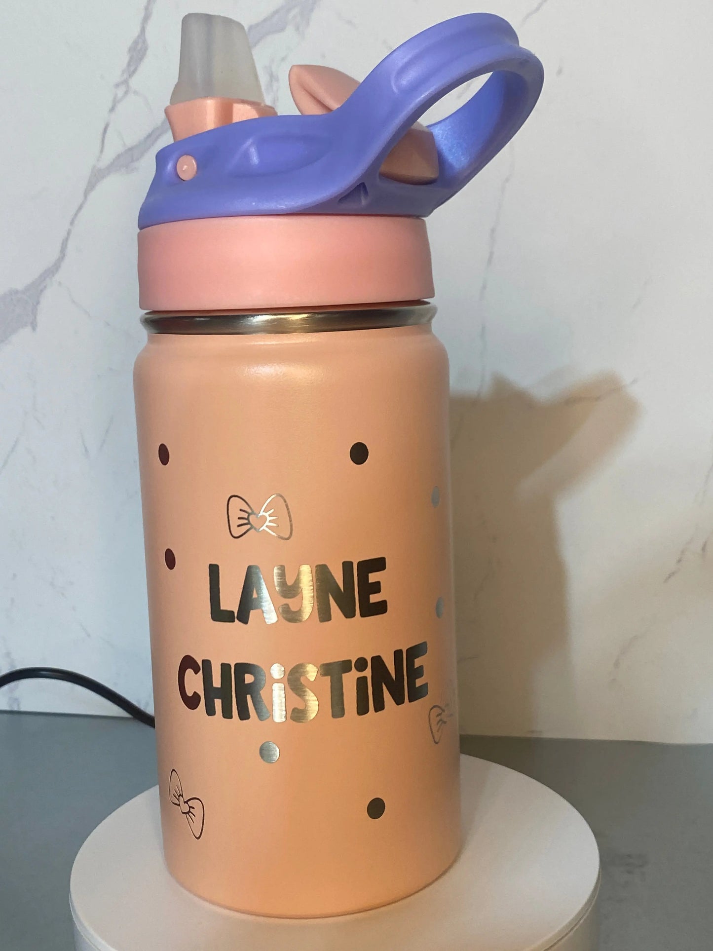 Kids 12oz Full Wrap Tumbler GirlDad Creative