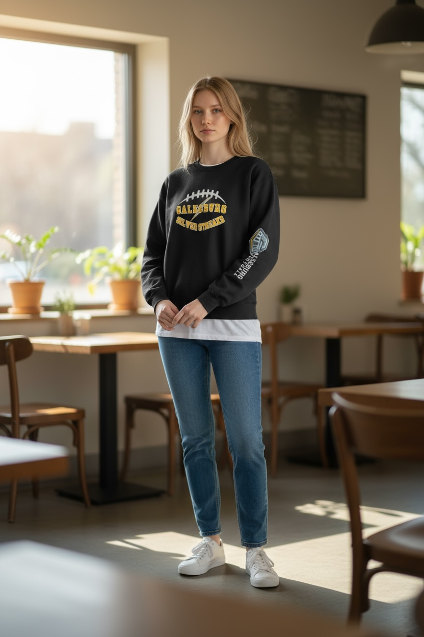 Custom Football Sweatshirt