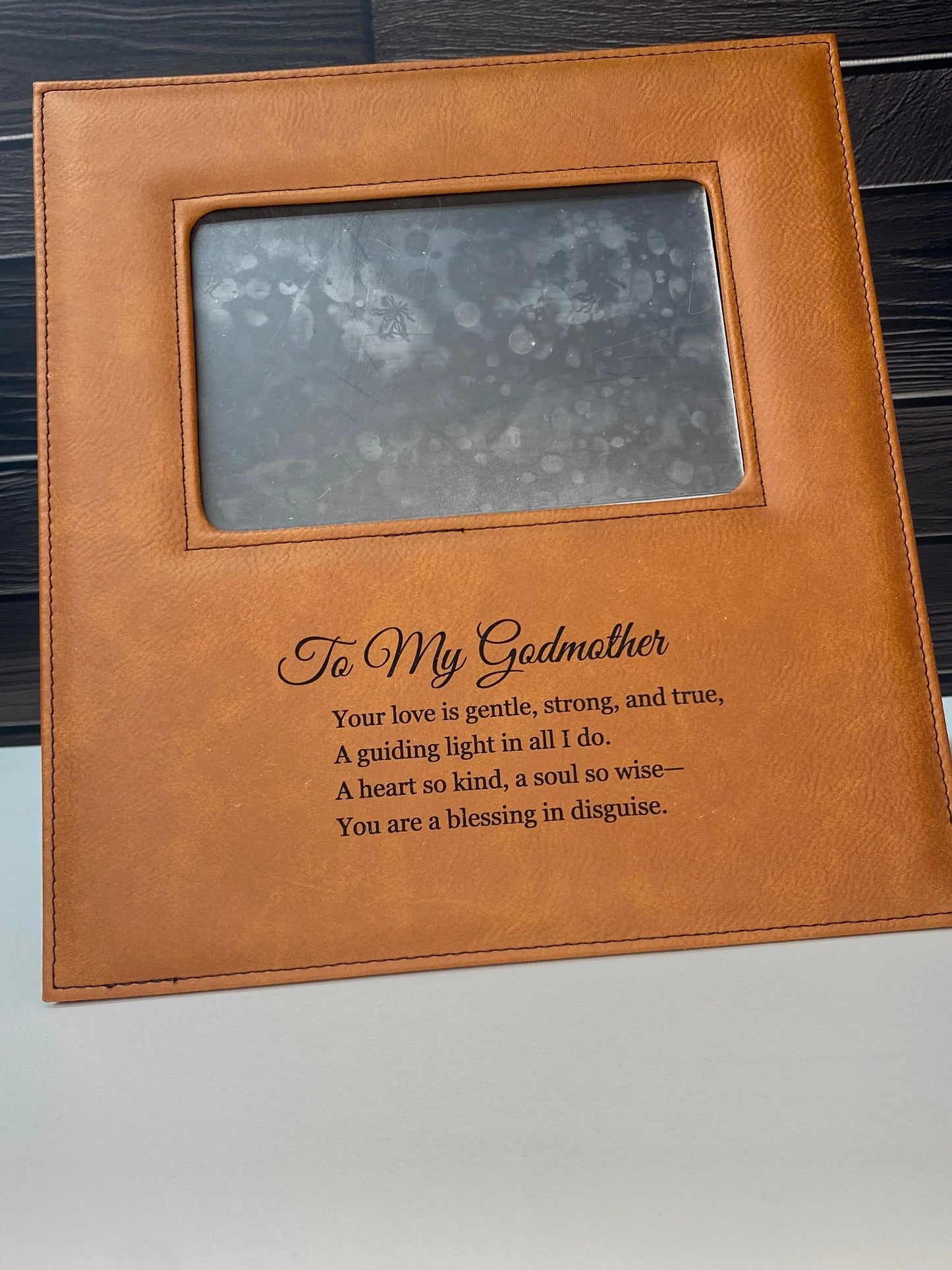 Custom Engraved 4x6 Photoframe Great Lakes Laser Supply