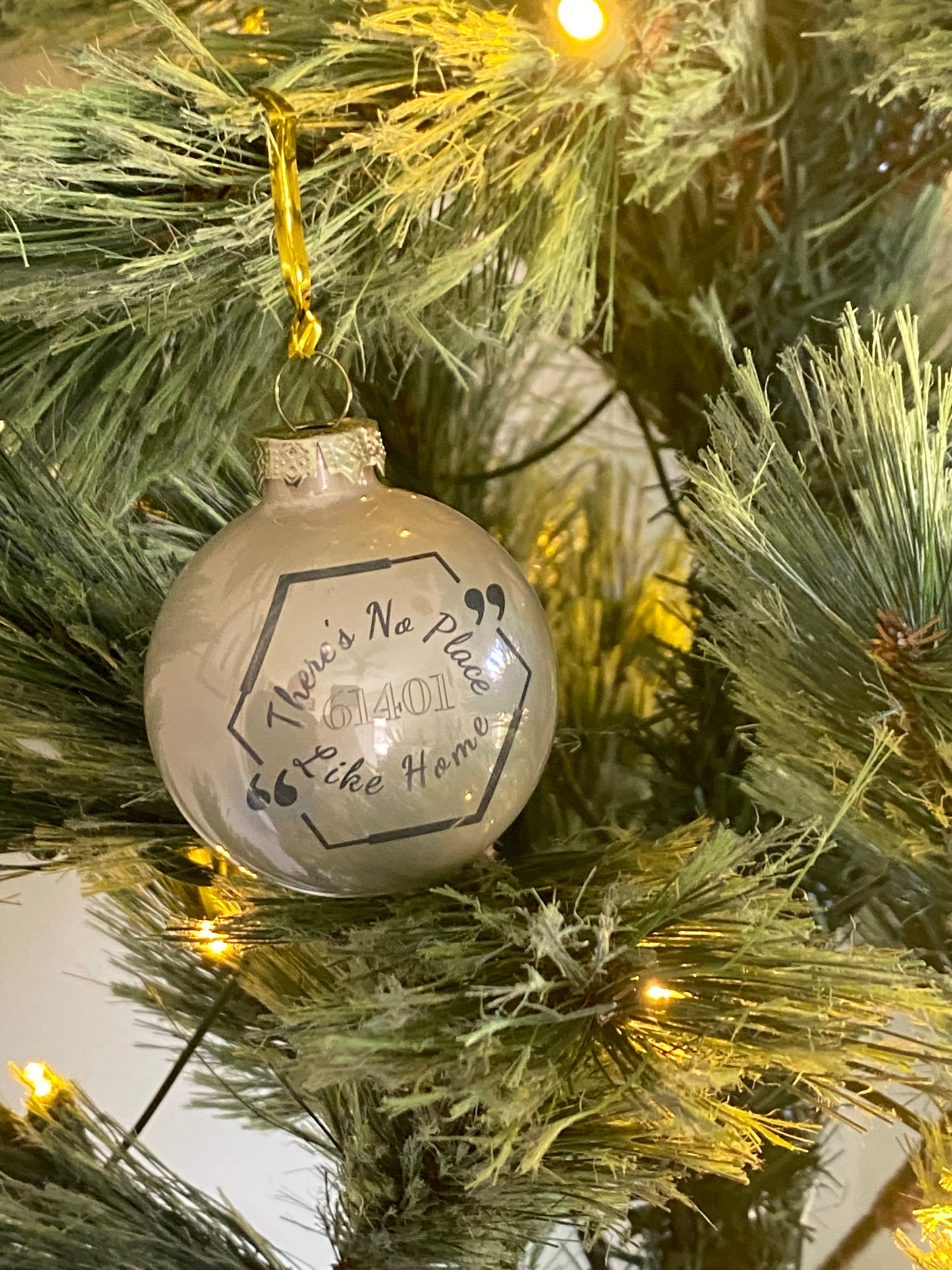 Custom Glass Ornament