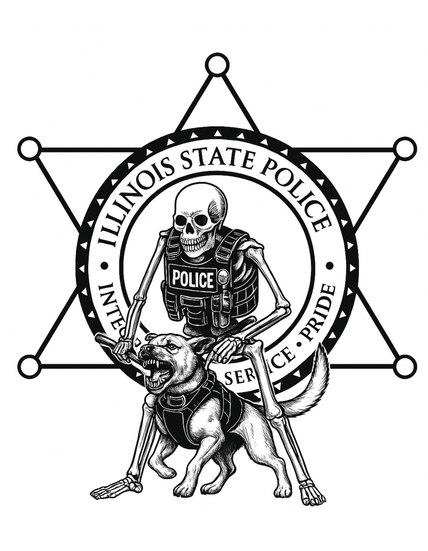 Illinois State Police K9 Academy – 92nd Class Commemorative Edition (SOFTSTYLE T-SHIRT