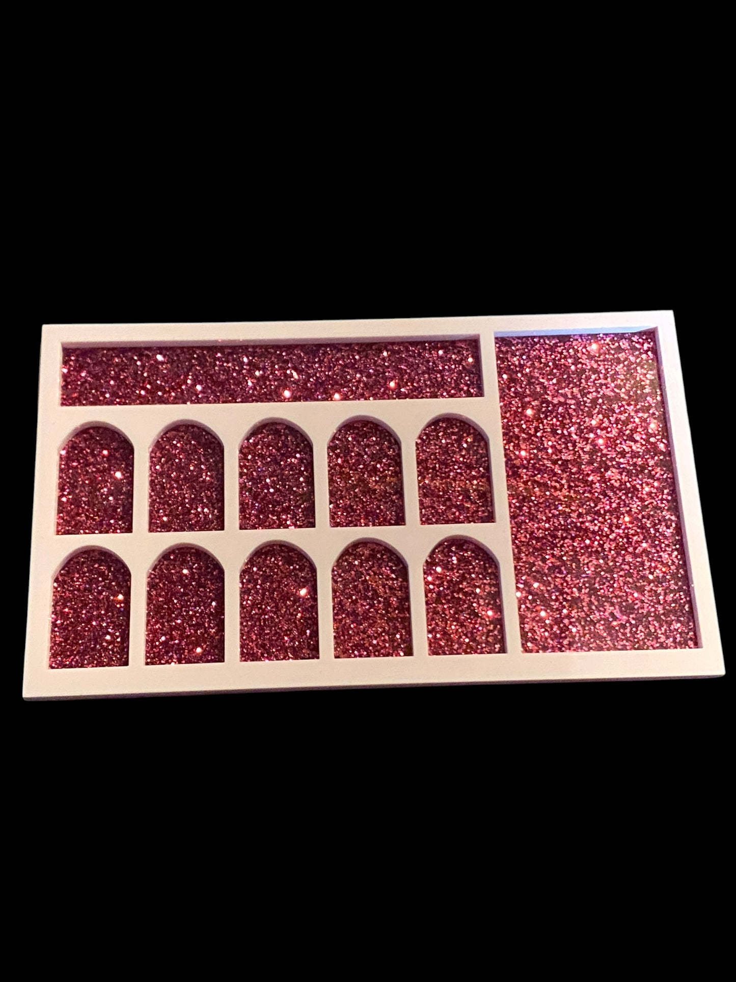 Press On Nail Sorting Tray (Three-Pack)