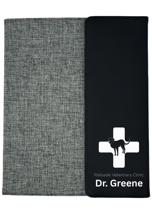 Magnetic Closure Portfolio with Lined Pad