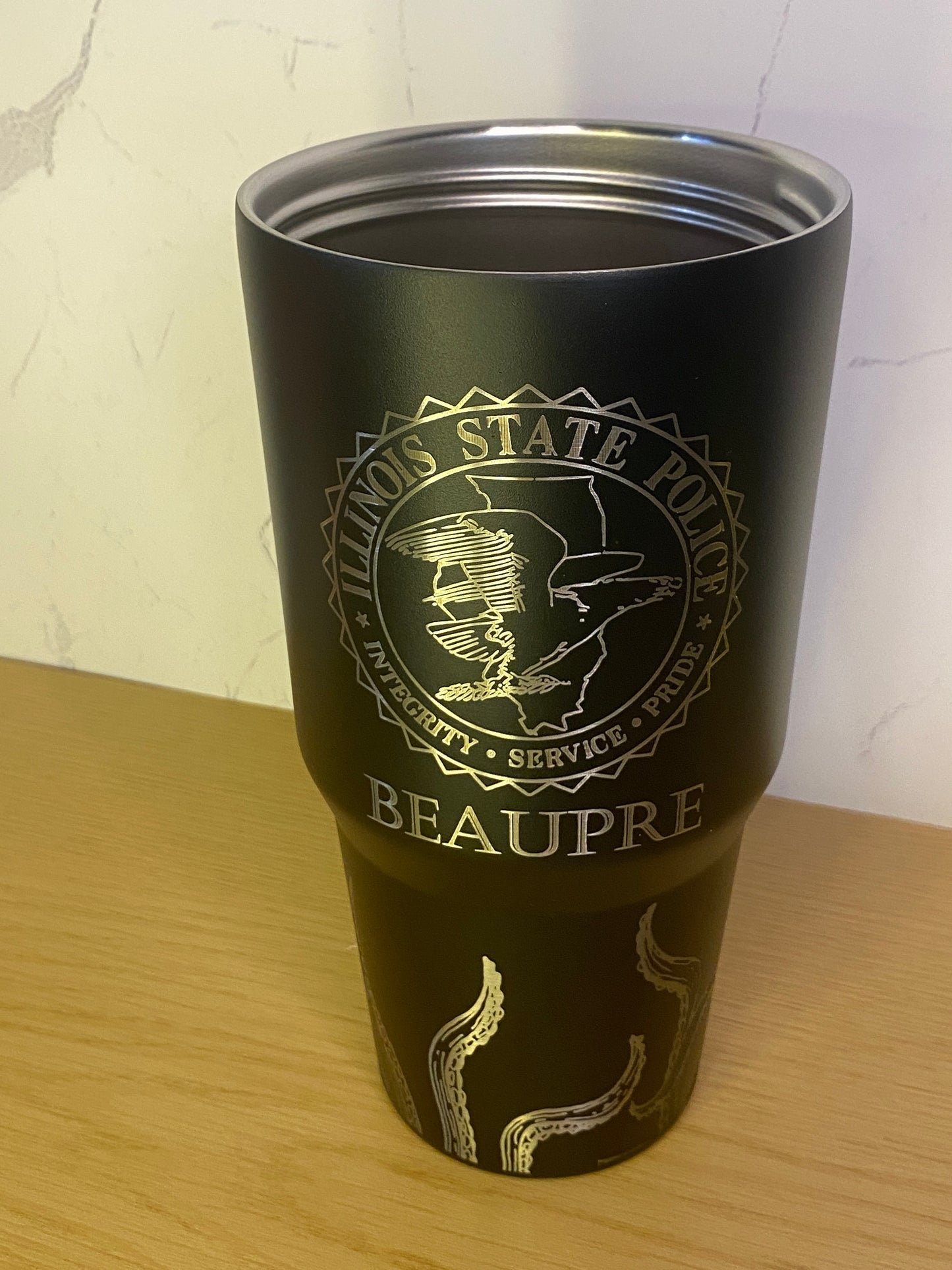 30oz Full Wrap, Custom Engraved Tumbler