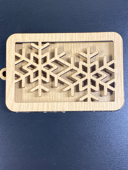 Snowflake Gift Card Holder