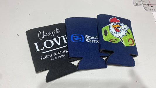 Foam, Collapsible Koozie (Standard Can)