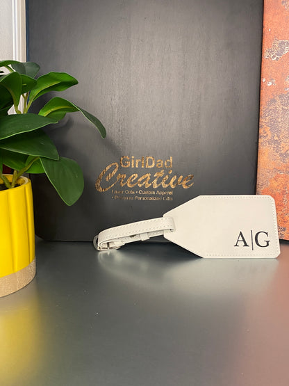 Leather Luggage Tag