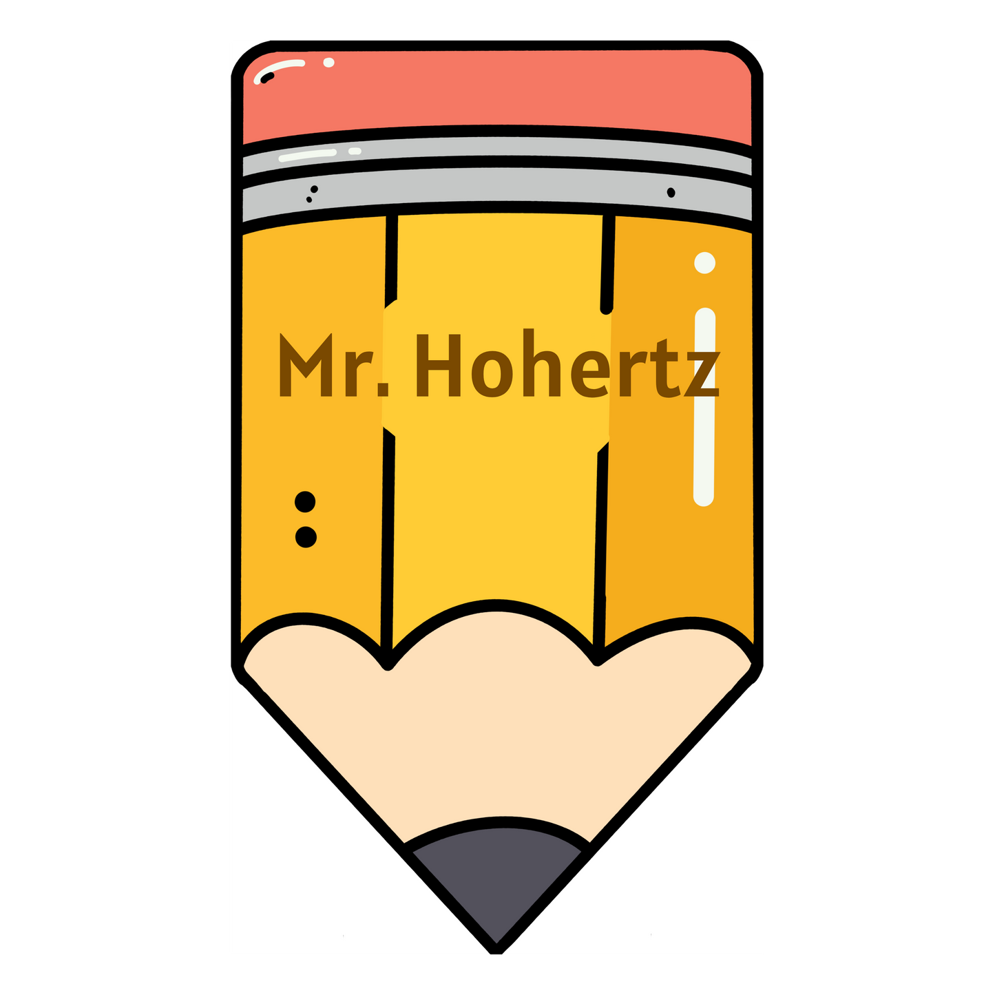 Personalized Teacher Door Sign – Dual-Sided (Decor + Dry Erase!)