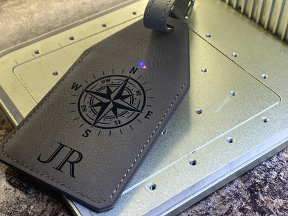 Leather Luggage Tag