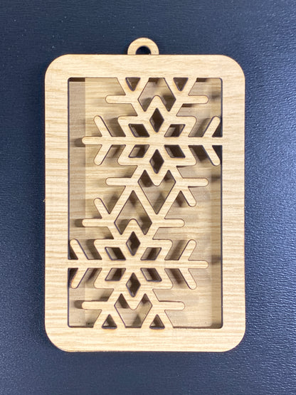 Snowflake Gift Card Holder