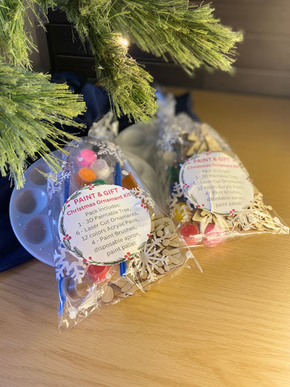 PAINT & GIFT Christmas Ornament Kit