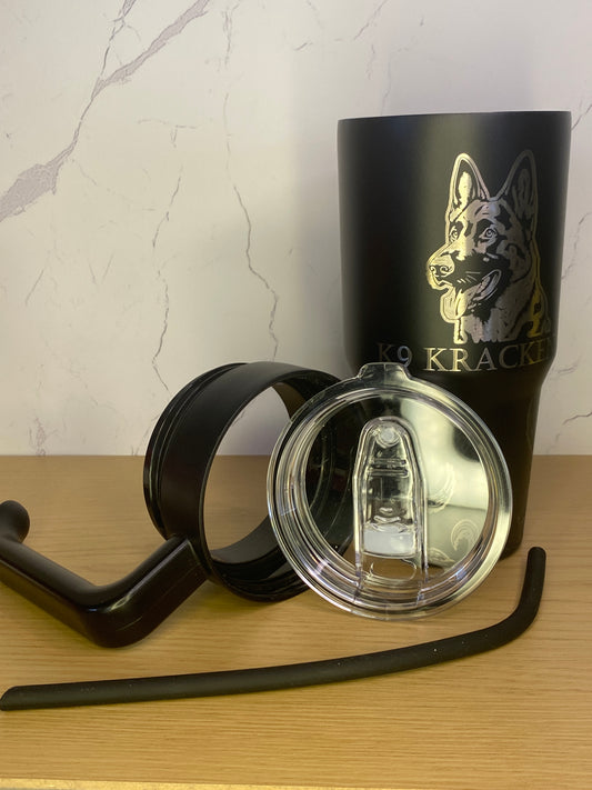 30oz Full Wrap, Custom Engraved Tumbler