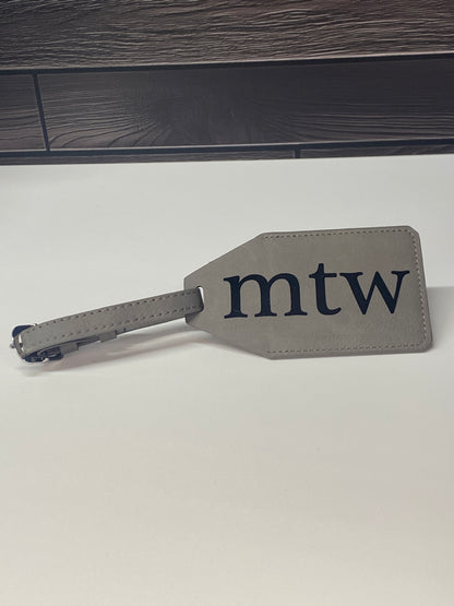 Leather Luggage Tag