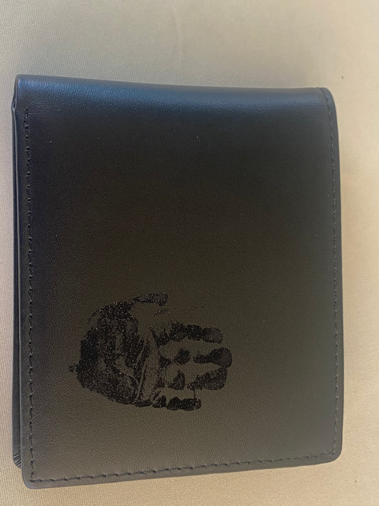 Personalized Leather Bifold Wallet for Men | Laser Engraved | RFID Blocking | Top Grain Argentine Leather | Custom Groomsmen & Gift-Ready