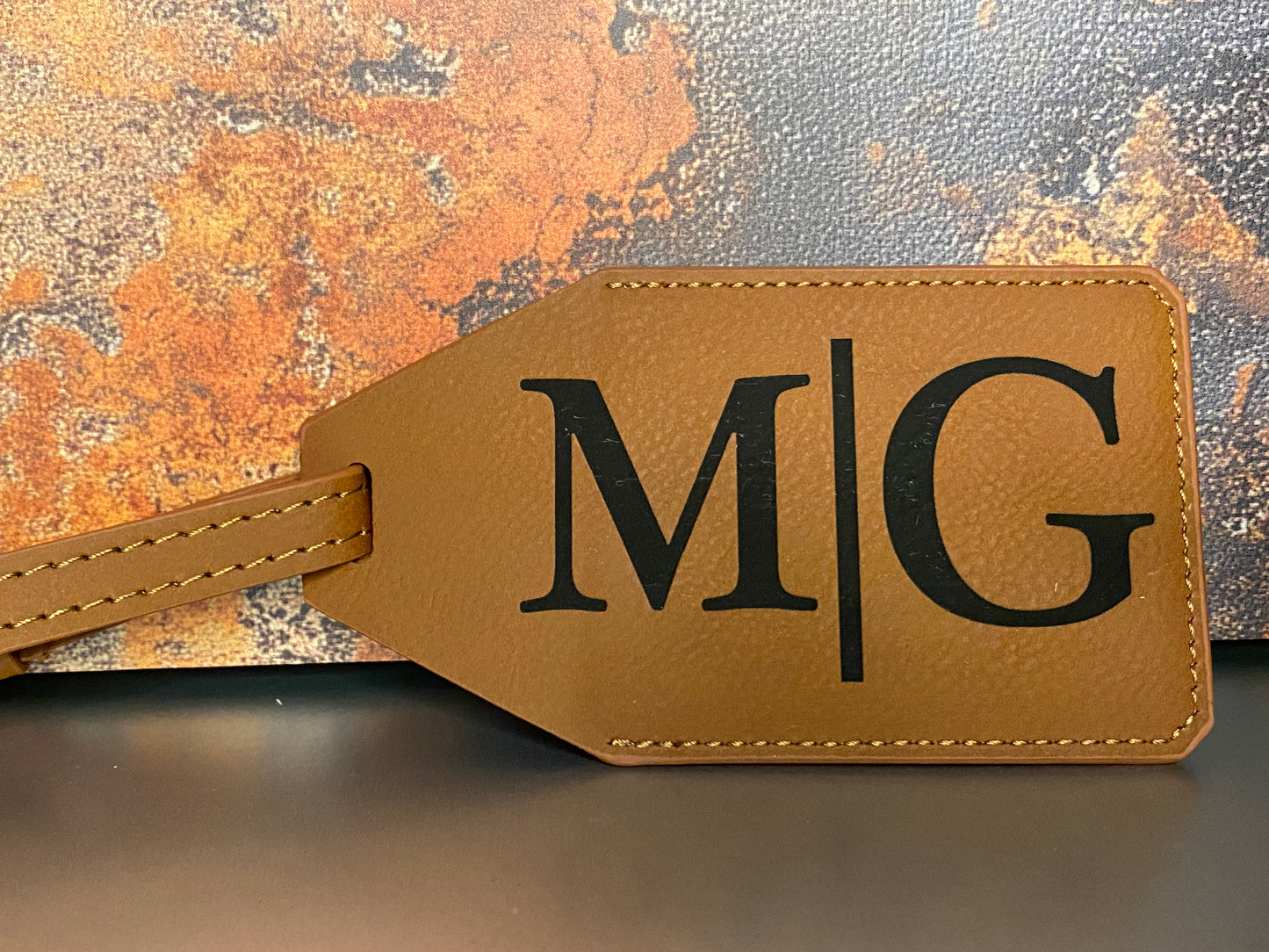 Leather Luggage Tag