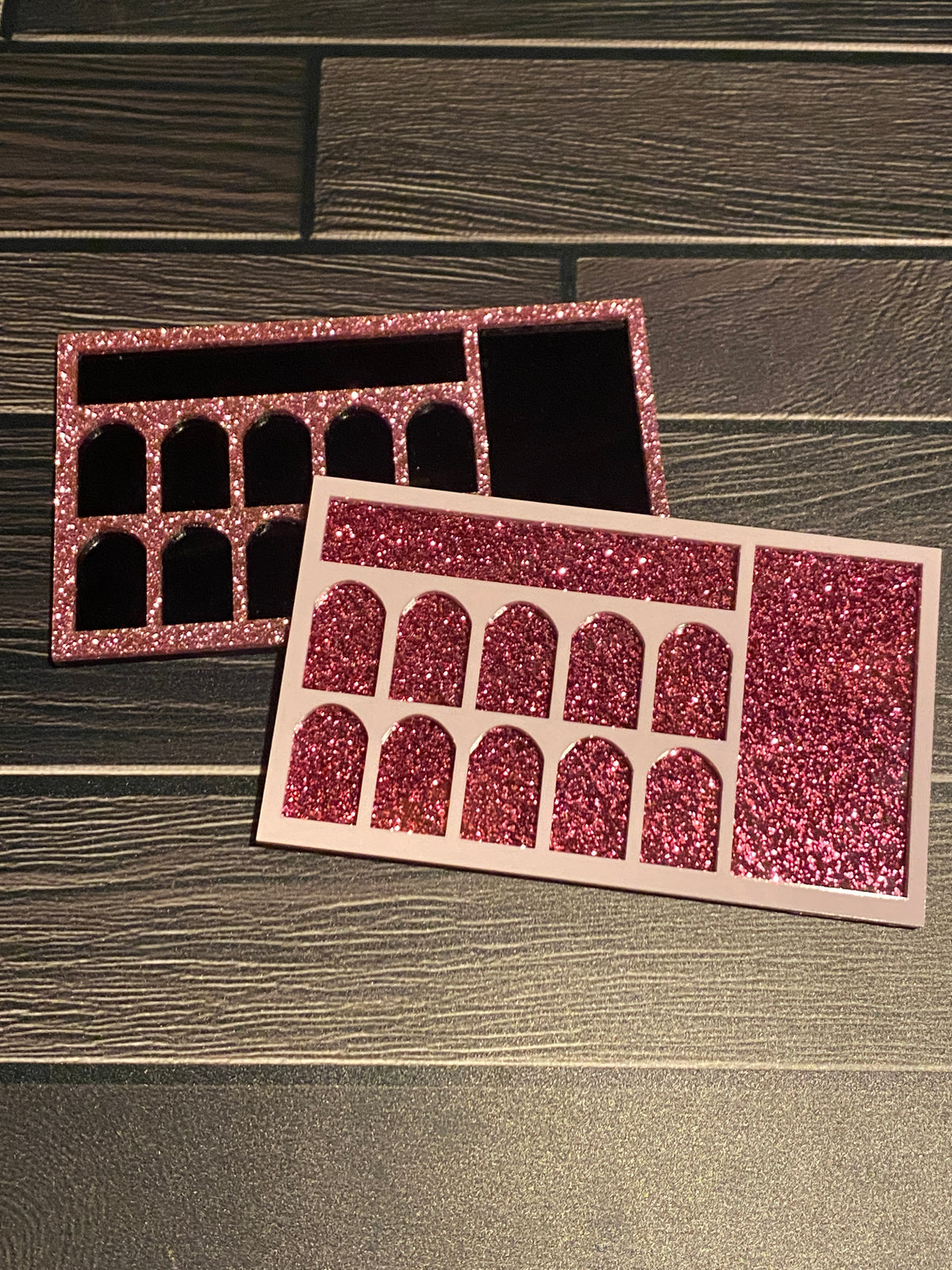 Nail Girlies Pro 5-Pack | Custom Press On Nail Display Trays — Full Color + Logo Personalization for Sellers