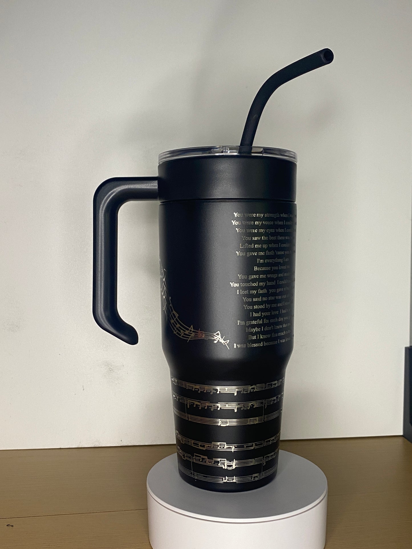 30oz Full Wrap, Custom Engraved Tumbler