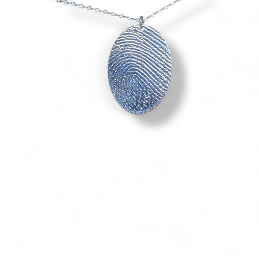 Touch of Forever - Fingerprint Heirloom Necklace