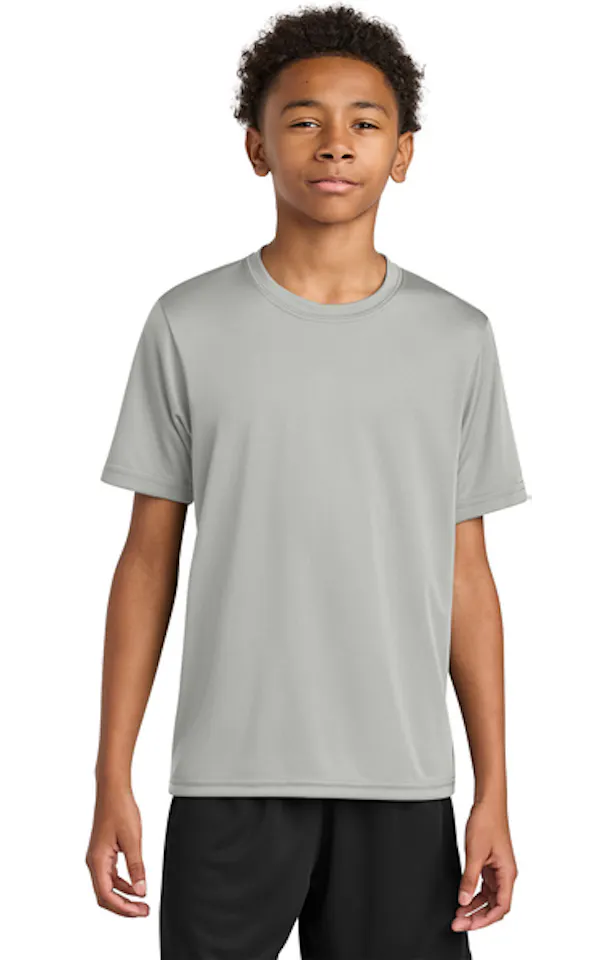 Ivy Anchors Swim Team Spirit Tee — Silver Dry Fit Jiffy