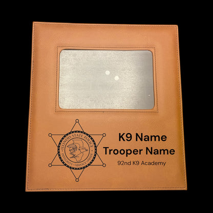 Illinois State Police K9 Academy – 92nd Class Commemorative Frame
