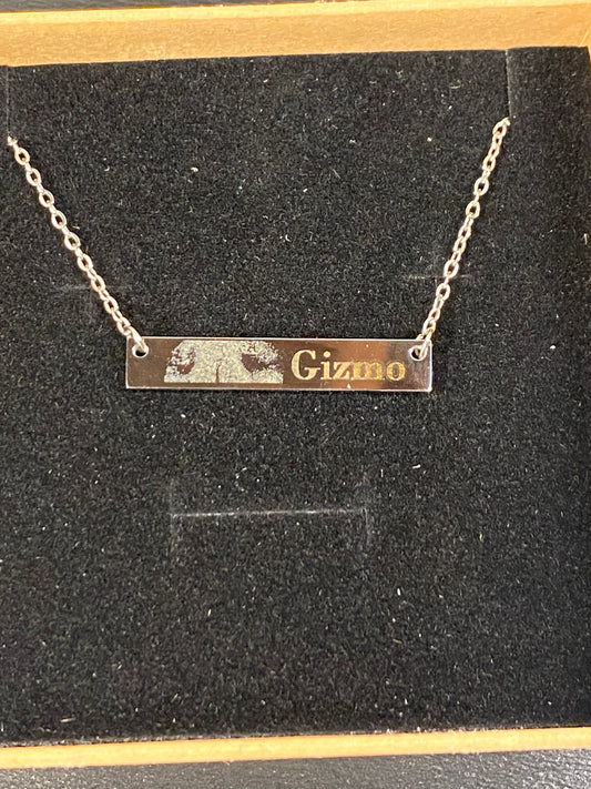 Furever Near My Heart - Pet Paw Print/ Nose Print Necklace