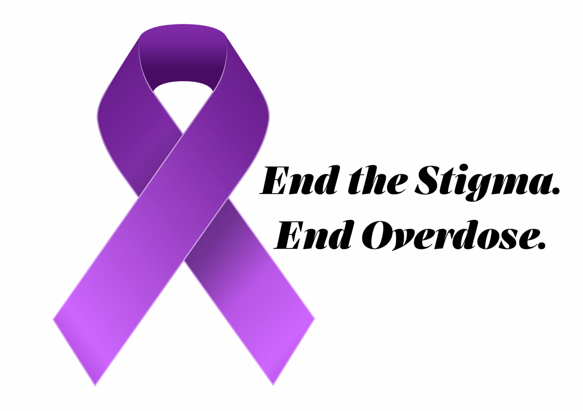ROSC Overdose Awareness Sign GirlDad Creative