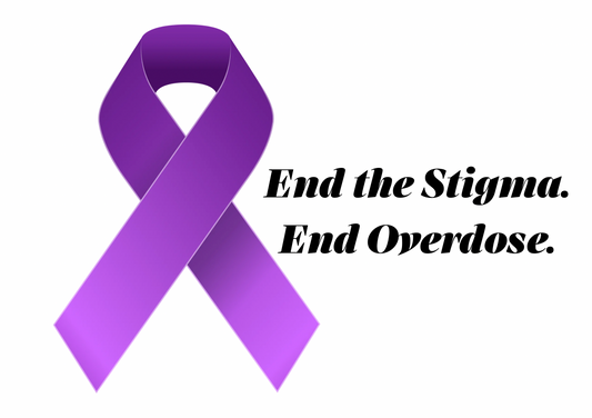 ROSC Overdose Awareness Sign GirlDad Creative
