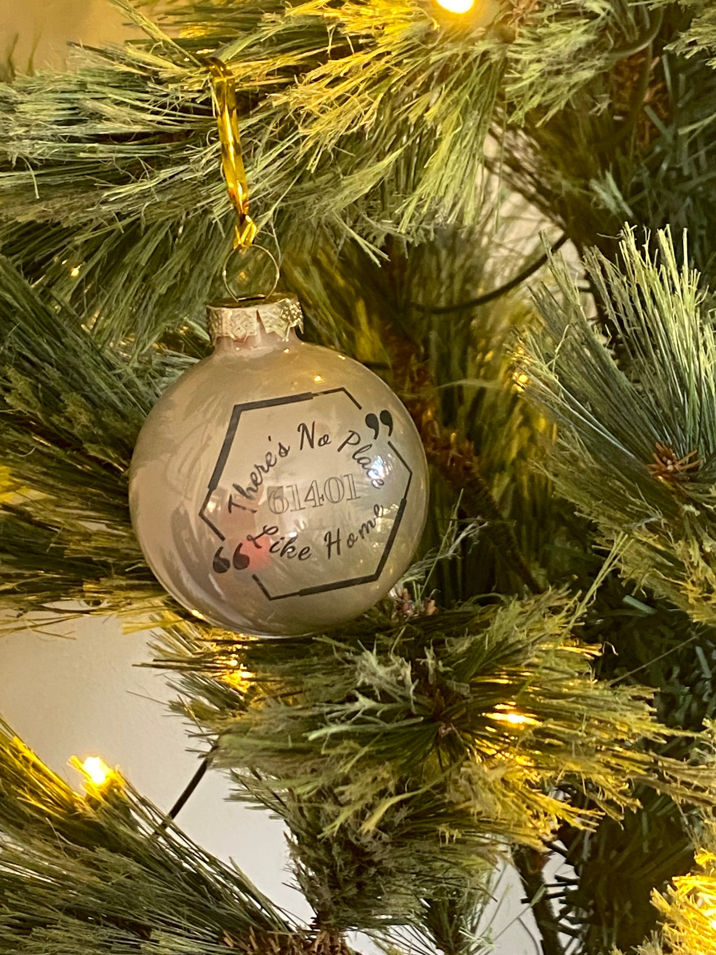 Custom Glass Ornament