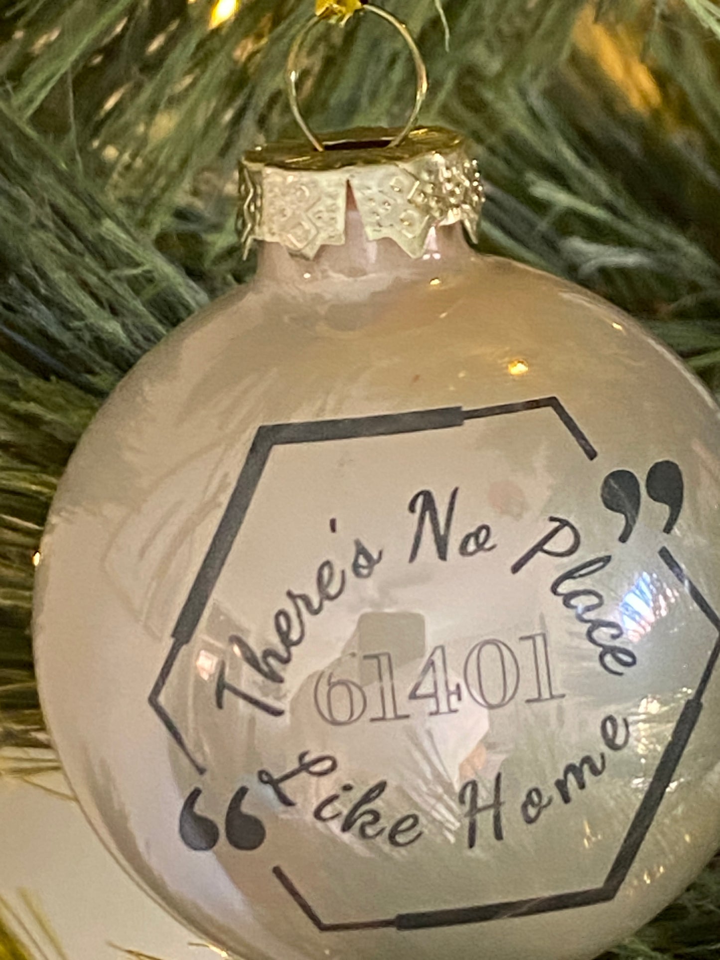 Custom Glass Ornament