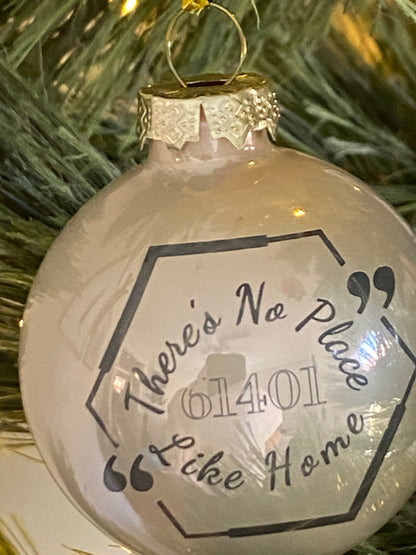 Custom Glass Ornament