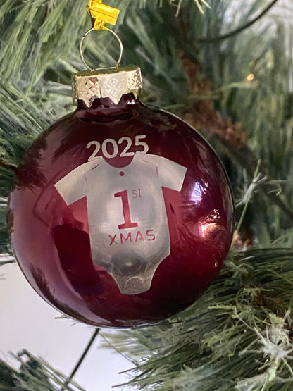 Custom Glass Ornament