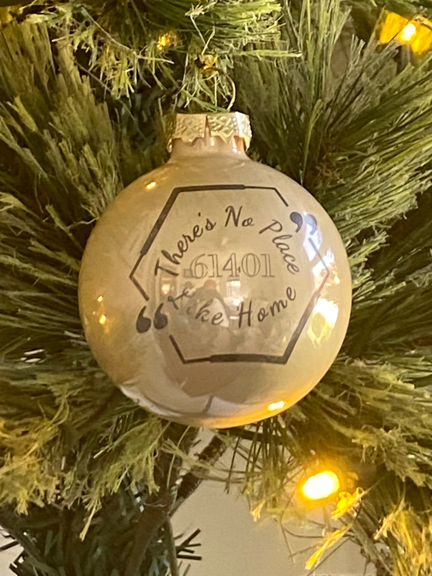 Custom Glass Ornament