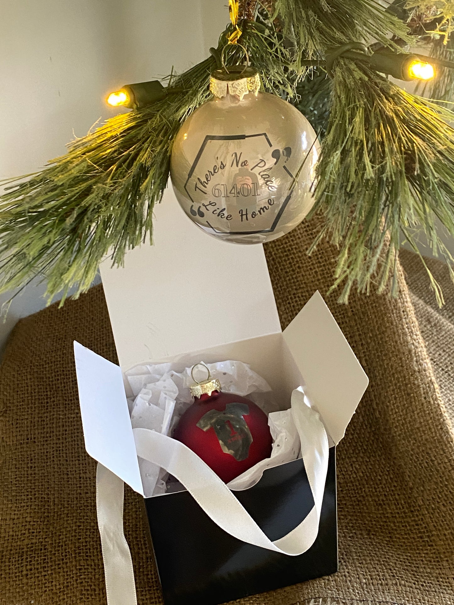 Custom Glass Ornament