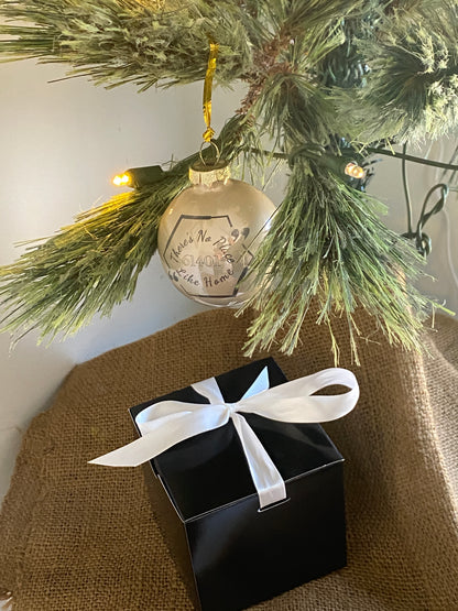 Custom Glass Ornament