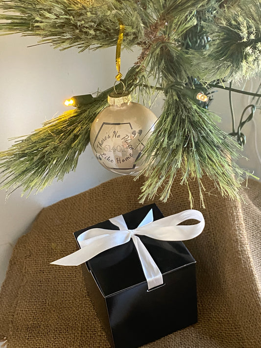 Custom Glass Ornament