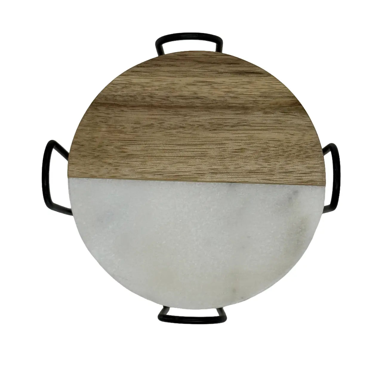 Marble + Acacia Serving Board – 5-Piece Gift Set MakerFlo