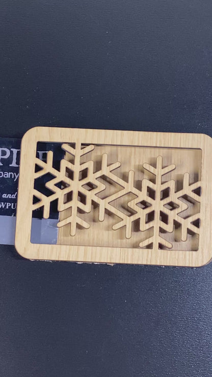 Snowflake Gift Card Holder